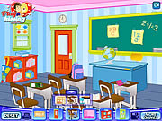 Флеш игра онлайн Decor My First Classroom